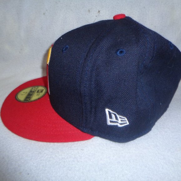 California Angels New Era Turn Back The Clock 59FiFty Fitted Cap Hat Size 7 1/8 - Picture 2 of 6